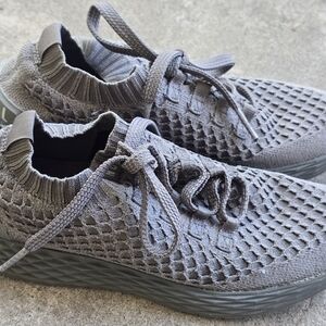 NOBULL All Day Trainer – Gray Mesh Knit – Men's 6.5